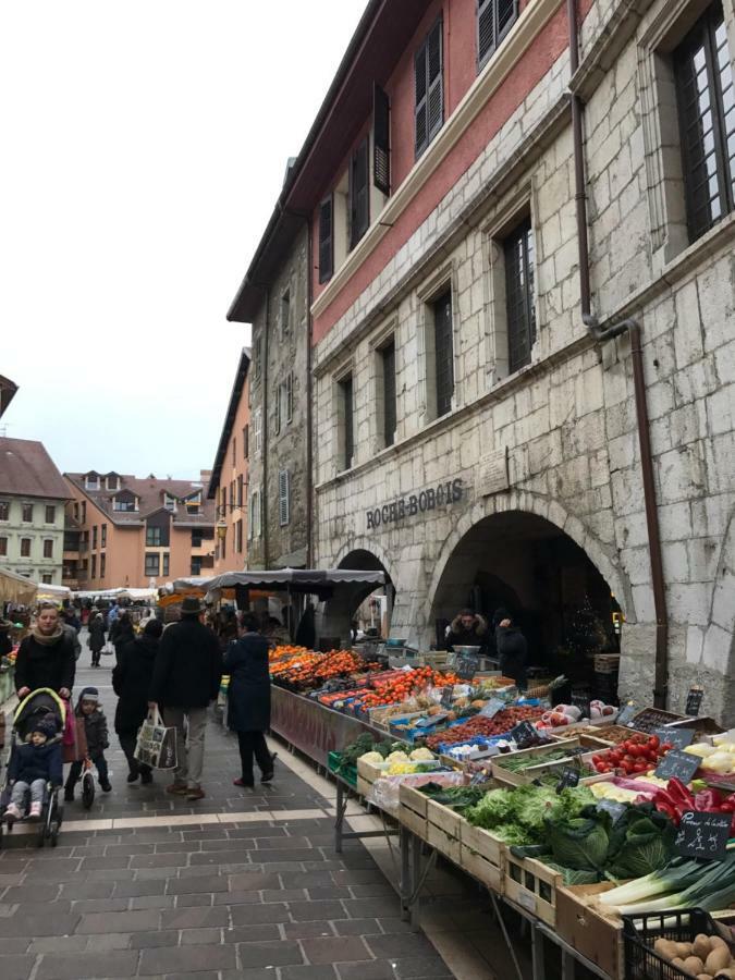 Ferienwohnung La Perle De La Vieille Ville D'Annecy Exterior foto